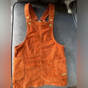 DKNY Corduroy Overalls with pockets toddler size 3T